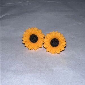 Sunflower Stud Earrings